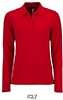 Polo Manga Larga Mujer Perfect Sols - Color Rojo